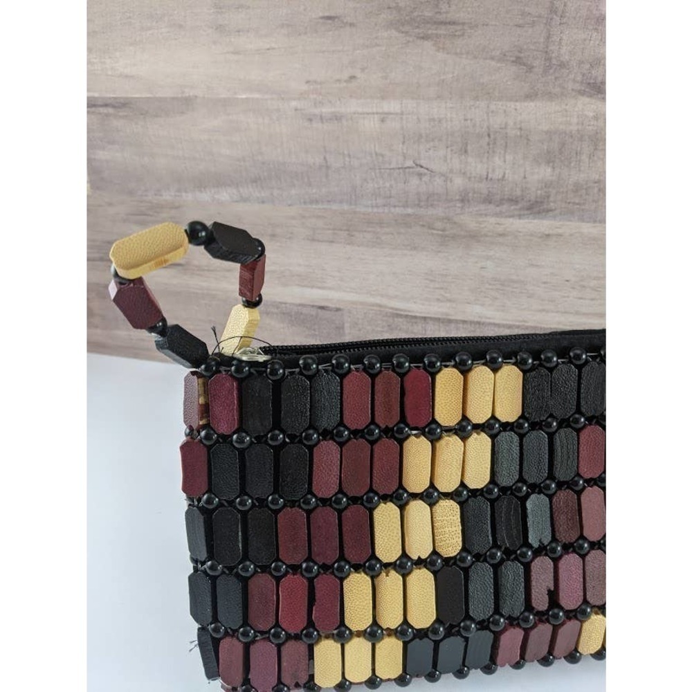 Handmade Beaded Wallet Clutch - Picture 4 of 8